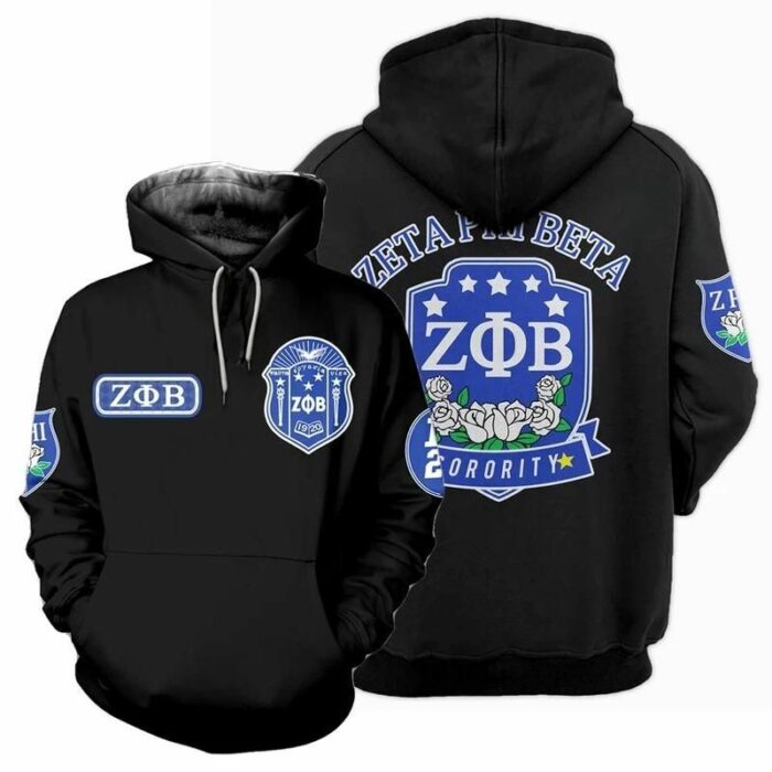 African Hoodie – Zeta Phi Beta 120 Sorority Hoodie