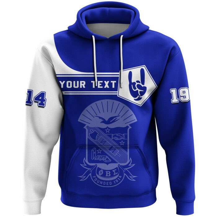 African Hoodie – Personalised Phi Beta Sigma Hoodie Simple Style Hoodie