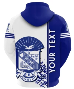 African Hoodie - Personalized Phi Beta Sigma Hoodie Quarter Style Hoodie