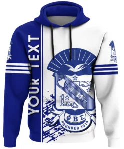 African Hoodie – Personalized Phi Beta Sigma Hoodie Quarter Style...