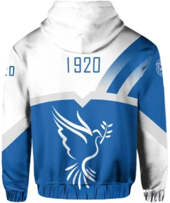 African Hoodie - Zeta Phi Beta 120 Dove Prime Style Hoodie