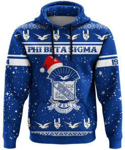 African Hoodie - Phi Beta Sigma Christmas Hoodie