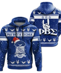 African Hoodie – Phi Beta Sigma Christmas Hoodie