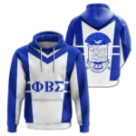 African Hoodie – Zeta Phi Beta Hoodie Quarter Style Hoodie