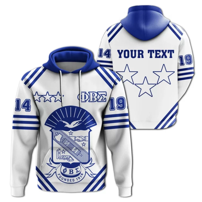 African Hoodie – Personalized Phi Beta Sigma Hoodie Bellow Style Hoodie