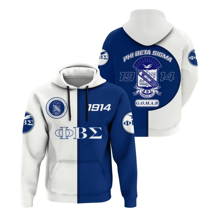 African Hoodie – Phi Beta Sigma 114 Hoodie Cycle Style Hoodie