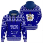 African Hoodie – Sigma Gamma Rho SGR Half Concept Hoodie