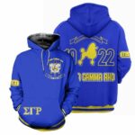 African Hoodie – Greater Service And Greater Progress Sigma Gamma...