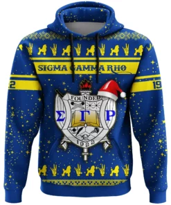 African Hoodie - Sigma Gamma Rho Christmas Hoodie