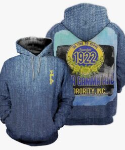 African Hoodie – Jeans On Fire To Serve Sigma Gamma...