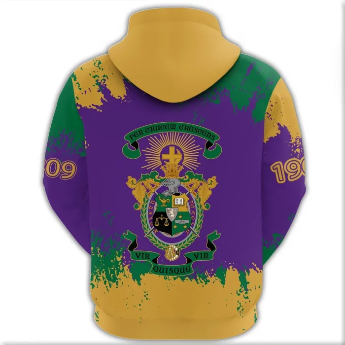 African Hoodie – Lambda Chi Alpha Face Style Hoodie