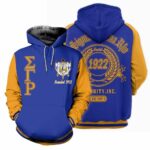 African Hoodie – Gamma Phi Beta Face Style Hoodie