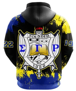 African Hoodie - Sigma Gamma Rho Face Style Hoodie