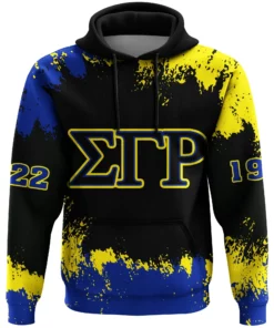 African Hoodie - Sigma Gamma Rho Face Style Hoodie