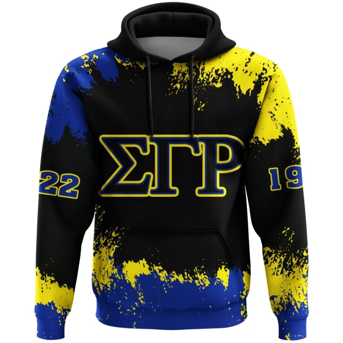 African Hoodie – Sigma Gamma Rho Face Style Hoodie