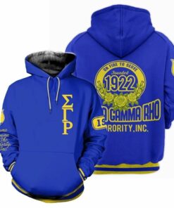African Hoodie – On Fire To Serve Sigma Gamma Rho...