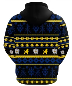 African Hoodie - Sigma Gamma Rho Christmas Splatters Hoodie