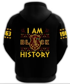 African Hoodie - I Am Black History Iota Phi Theta Hoodie