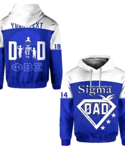African Hoodie – Personalized Phi Beta Sigma Hoodie Happy Father’s...