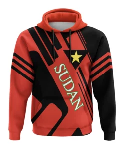 African Hoodie - Sudan Rockie Style Hoodie