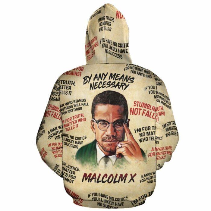 African Hoodie – Malcolm X The Leader Hoodie
