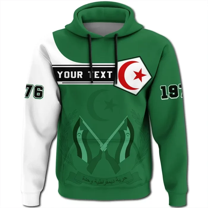 African Hoodie – (Custom) Western Sahara Hoodie Pentagon Style Hoodie