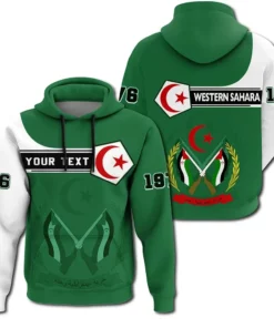 African Hoodie – (Custom) Western Sahara Hoodie Pentagon Style Hoodie