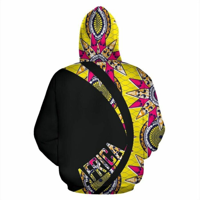 African Hoodie – Ankara Cloth Ankara Aje Goddess of Wealth Hoodie