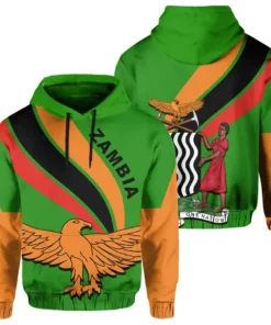 African Hoodie – Zambia Lines Hoodie