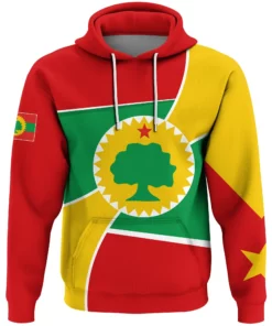 African Hoodie – Oromo Tigray Flag Powerful Hoodie