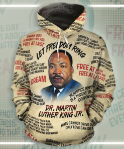 African Hoodie – Martin Luther King The Leader 2 Hoodie
