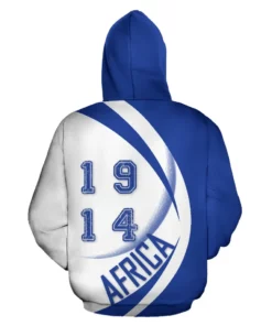 African Hoodie - Phi Beta Sigma Big Logo Circle Style Hoodie