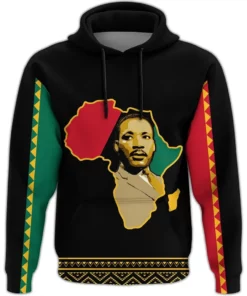 African Hoodie - Martin Luther King Jr Black History Month Hoodie