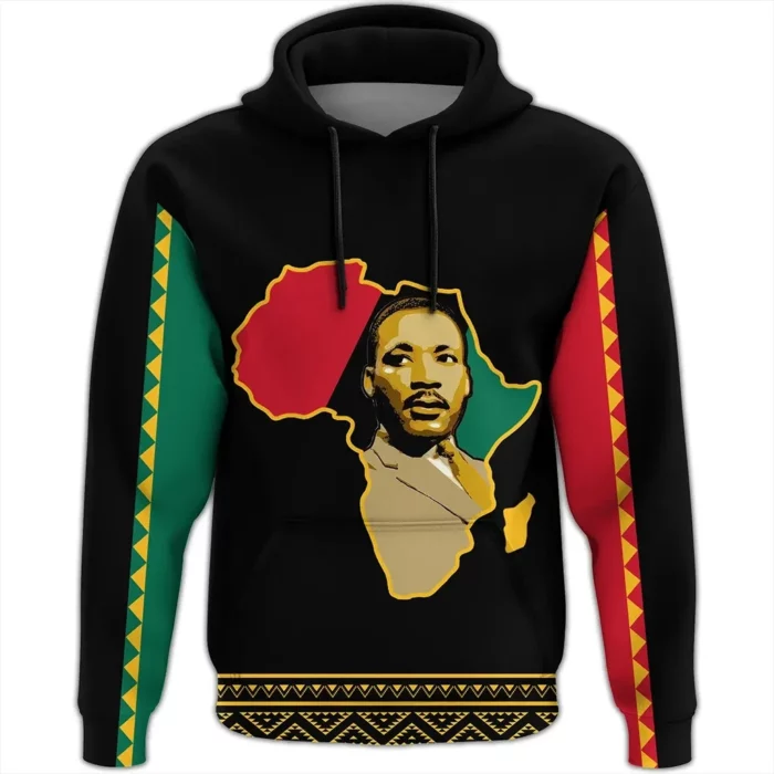 African Hoodie – Martin Luther King Jr Black History Month Hoodie