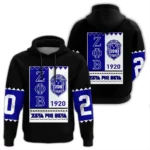 African Hoodie – Phi Beta Sigma Big Logo Circle Style Hoodie