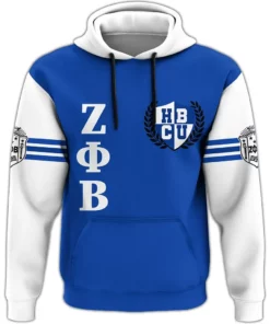 African Hoodie - Zeta Phi Beta HBCU Graduation Hoodie