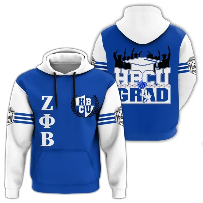 African Hoodie – Zeta Phi Beta HBCU Graduation Hoodie