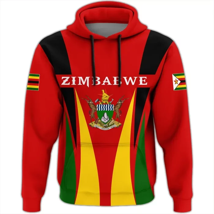 African Hoodie – Zimbabwe Apex Style Hoodie