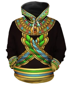 African Hoodie – Pharaoh Costume Fleece All-over Hoodie