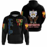 African Hoodie – Personalized Alpha Phi Omega mix Oakleaf APhiO Hoodie