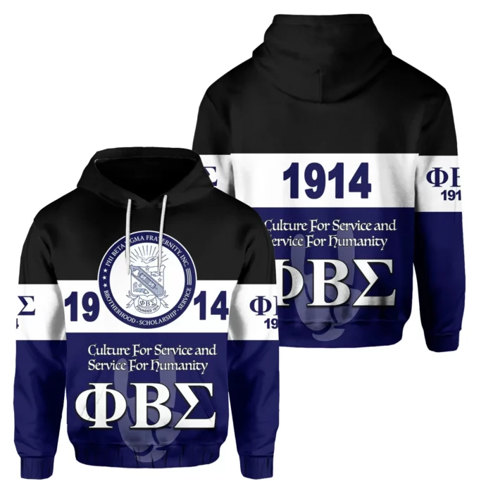 African Hoodie – Phi Beta Sigma 114 Simple Style Hoodie