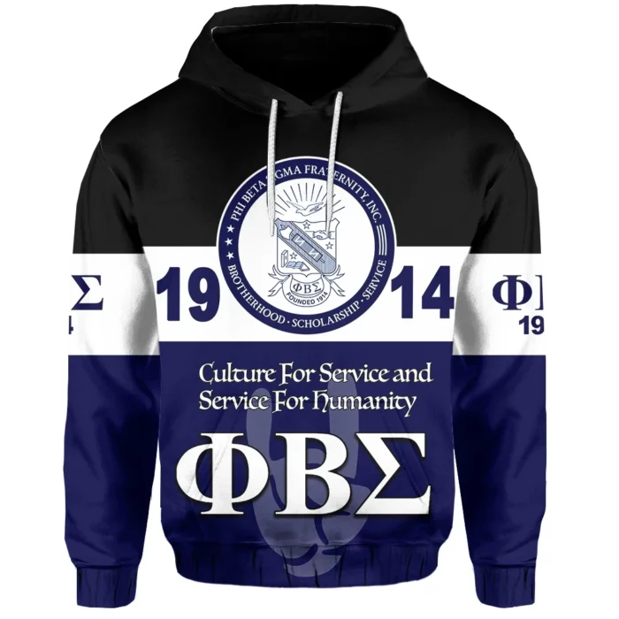 African Hoodie – Phi Beta Sigma 114 Simple Style Hoodie