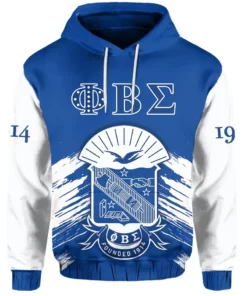 African Hoodie – Phi Beta Sigma Blue GOMAB Hoodie