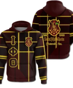 African Hoodie – Iota Phi Theta Burberr Style HoodieN Hoodie