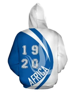 African Hoodie - Zeta Phi Beta Big Logo Circle Style Hoodie