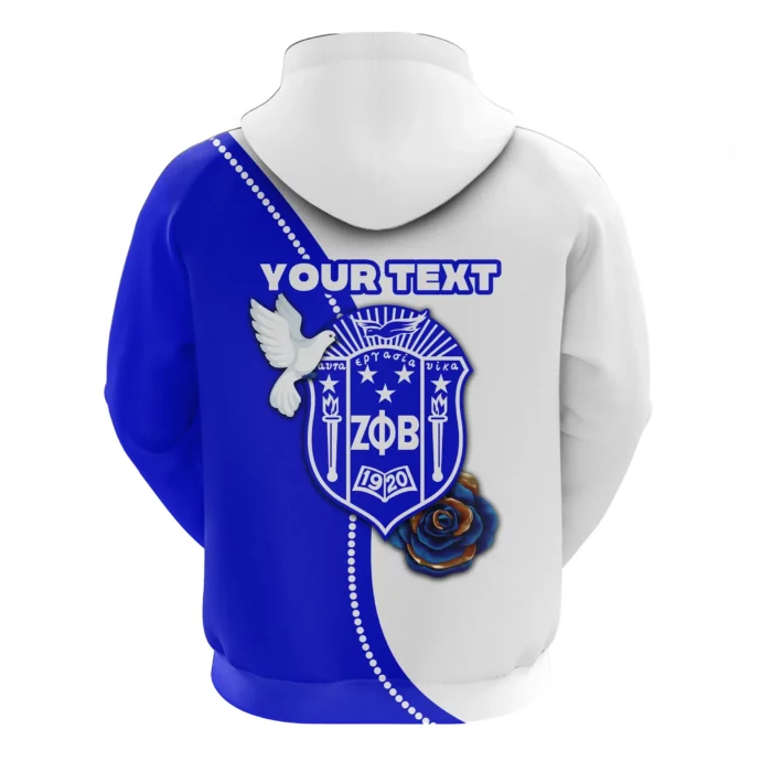 African Hoodie – Personalized Zeta Phi Beta African Pattern Simple Style Hoodie