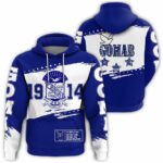 African Hoodie – Personalized Zeta Phi Beta African Pattern Simple Style Hoodie