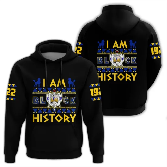 African Hoodie – I Am Black History Sigma Gamma Rho Hoodie