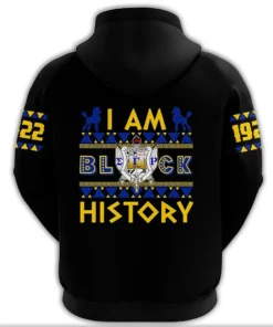 African Hoodie - I Am Black History Sigma Gamma Rho Hoodie