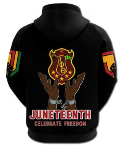 African Hoodie - Iota Phi Theta Juneteenth Freedom Phi Hoodie